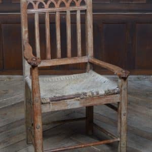 Scottish Oak Crofter Chair SAI3214 Antique Chairs