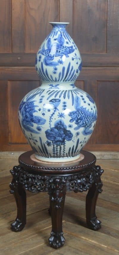 Chinese Marble Top Plant Stand SAI3240