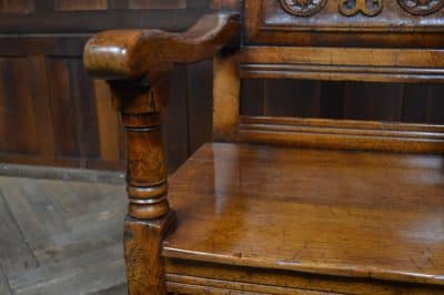 Edwardian Oak Armchair SAI3182 - Image 8