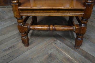 Edwardian Oak Armchair SAI3182 - Image 7