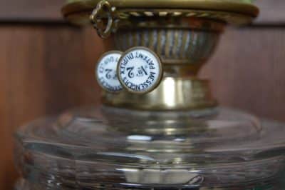 Victorian Messenger's Oil / Paraffin Lamp SAI3197 - Image 7