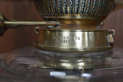 Victorian Messenger's Oil / Paraffin Lamp SAI3197 - Image 6