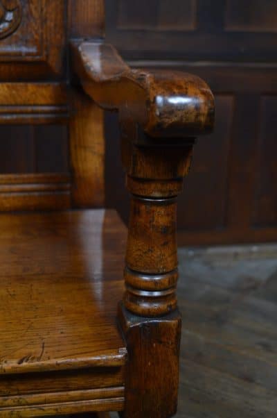 Edwardian Oak Armchair SAI3182 - Image 5