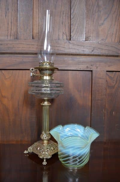 Victorian Messenger’s Oil / Paraffin Lamp SAI3197 MESSENGER Antique Lighting 7