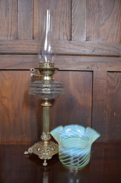 Victorian Messenger's Oil / Paraffin Lamp SAI3197 - Image 5