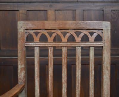 Scottish Oak Crofter Chair SAI3214 - Image 14