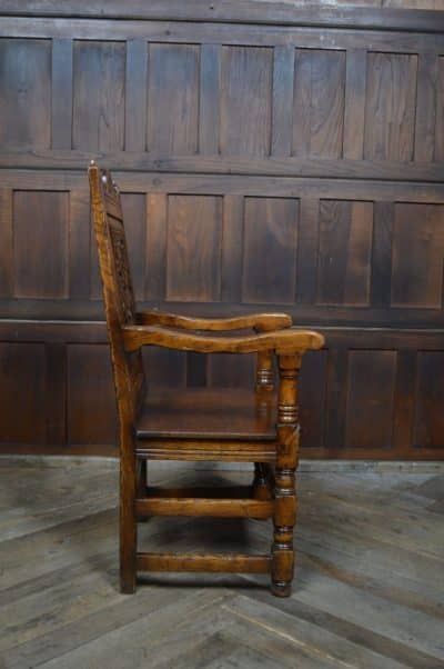 Edwardian Oak Armchair SAI3182 - Image 4