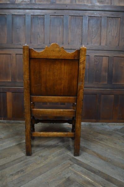 Edwardian Oak Armchair SAI3182 - Image 3