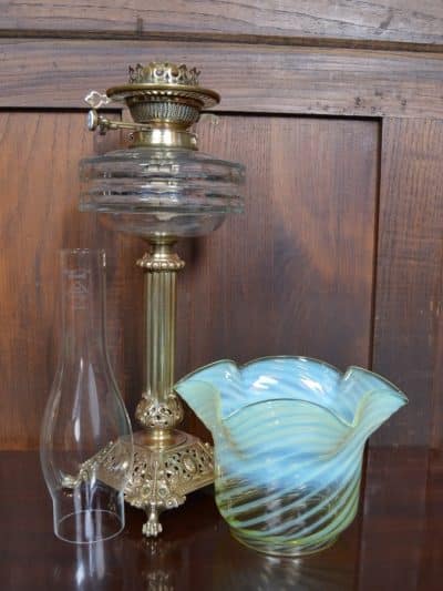 Victorian Messenger's Oil / Paraffin Lamp SAI3197 - Image 3