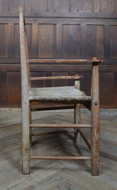 Scottish Oak Crofter Chair SAI3214 - Image 12