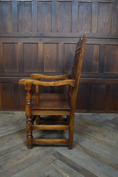 Edwardian Oak Armchair SAI3182 - Image 2