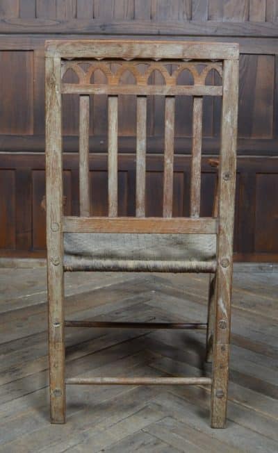 Scottish Oak Crofter Chair SAI3214 Antique Chairs 13
