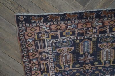 Vintage Ghochan Hand Woven Woollen Rug SAI3236 - Image 6