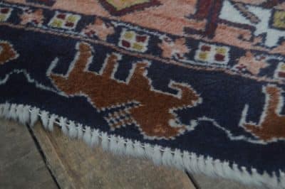 Vintage Ghochan Hand Woven Woollen Rug SAI3236 Antique Rugs 7