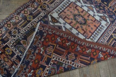 Vintage Ghochan Hand Woven Woollen Rug SAI3236 - Image 4