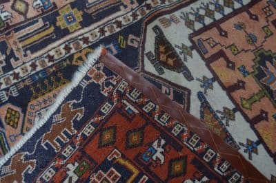 Vintage Ghochan Hand Woven Woollen Rug SAI3236 - Image 3