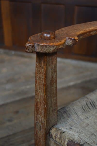 Scottish Oak Crofter Chair SAI3214 - Image 7