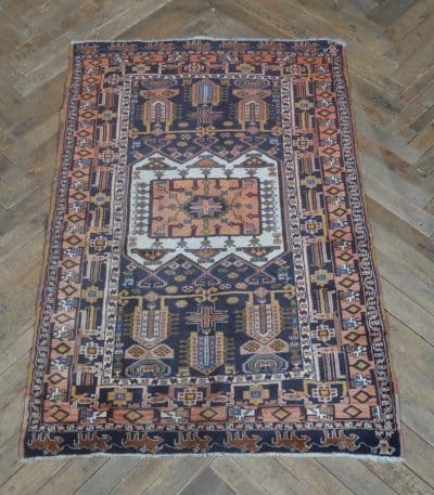 Vintage Ghochan Hand Woven Woollen Rug SAI3236 - Image 2