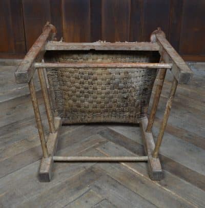 Scottish Oak Crofter Chair SAI3214 Antique Chairs 7