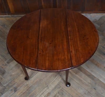 Georgian Mahogany Drop Leaf Table SAI3171 Antique Furniture 4
