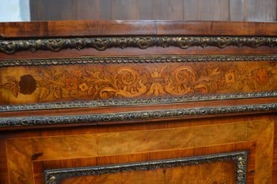 Pair Of Victorian Walnut Pier Cabinets SAI3224 Antique Cabinets 5