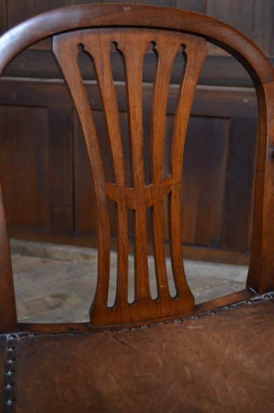 Edwardian Walnut Armchair SAI3172 Antique Chairs 14