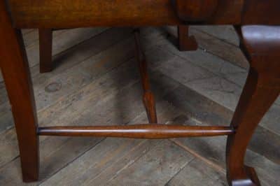 Edwardian Walnut Armchair SAI3172 Antique Chairs 13