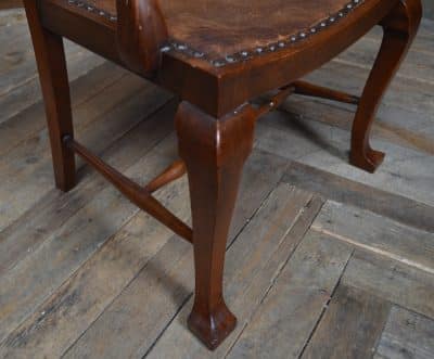 Edwardian Walnut Armchair SAI3172 Antique Chairs 5