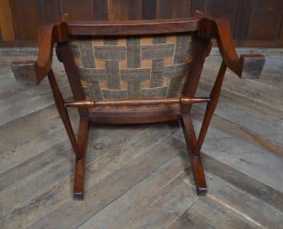 Edwardian Walnut Armchair SAI3172 - Image 2