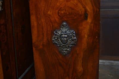 Pair Of Victorian Walnut Pier Cabinets SAI3224 Antique Cabinets 7
