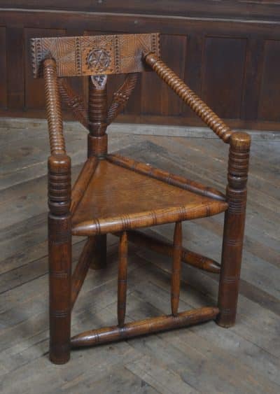 John Starkey Style Turner’s Oak Chair SAI3225 John Starkey Antique Chairs 3