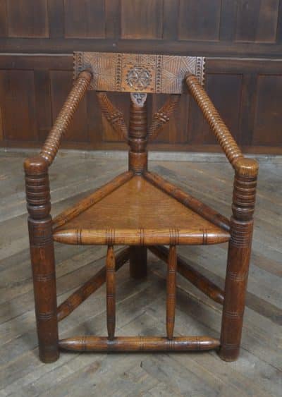 John Starkey Style Turner’s Oak Chair SAI3225 John Starkey Antique Chairs 18