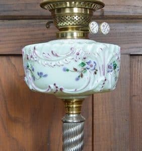 Victorian Duplex Oil / Paraffin Lamp SAI3210 Antique Lighting