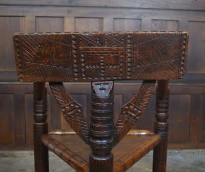 John Starkey Style Turner’s Oak Chair SAI3225 John Starkey Antique Chairs 13