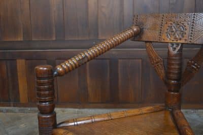John Starkey Style Turner's Oak Chair SAI3225 - Image 7
