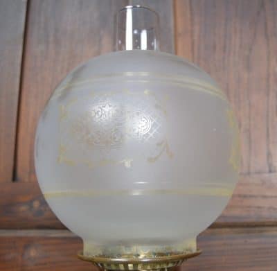 Victorian Duplex Oil / Paraffin Lamp SAI3210 Antique Lighting 9