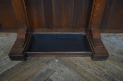 Victorian Oak Hall Stand SAI3231 - Image 13