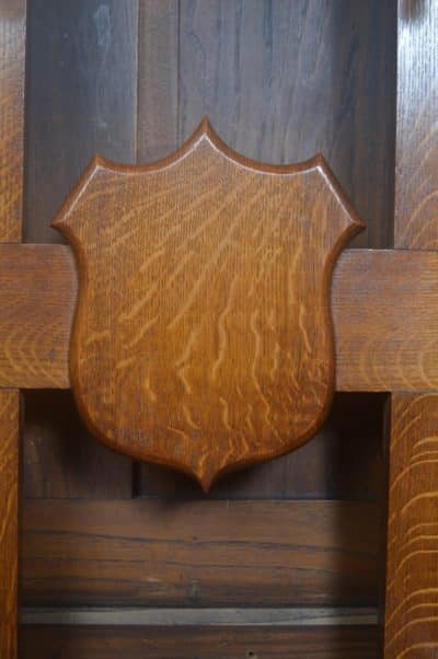 Victorian Oak Hall Stand SAI3231 - Image 11