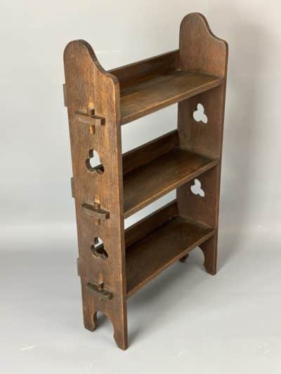 Liberty Arts & Crafts Oak Sedley Bookcase c1905 bookcase Antique Bookcases 3