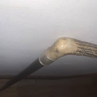 Gentleman’s horn handled walking stick sword stick - Image 6