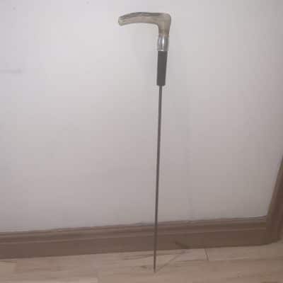 Gentleman’s horn handled walking stick sword stick - Image 11