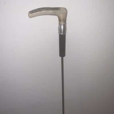 Gentleman’s horn handled walking stick sword stick Miscellaneous 14