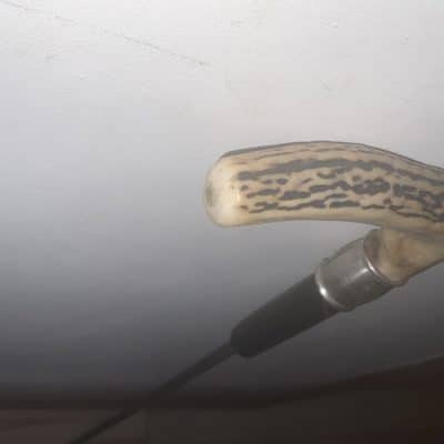 Gentleman’s horn handled walking stick sword stick - Image 16