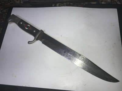 Rare 2WW Hitler Youth Leaders Fighting Dagger Military & War Antiques 11