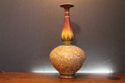 Doulton Lambeth Onion Vase. Slater Doulton Lambeth Antique Vases 3
