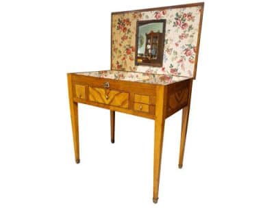 A French 19thc Dressing Table - Image 6
