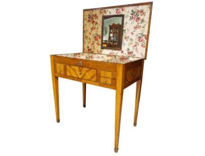 A French 19thc Dressing Table Antique Tables 8