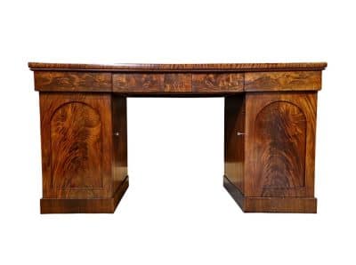 An Early Victorian Twin Pedestal Sideboard