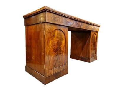 An Early Victorian Twin Pedestal Sideboard Antique Furniture 6