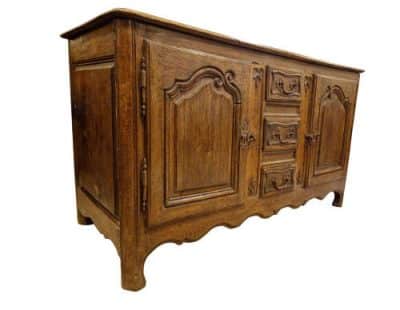 French Provincial Oak Enfilade - Image 3